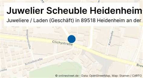 Juwelier Scheuble Heidenheim, Heidenheim an der Brenz.